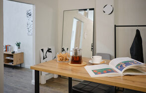 Bright apartment in loft style