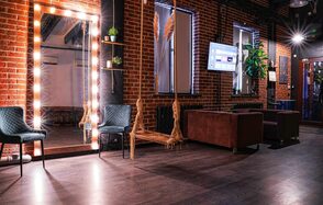 Просторный лофт с грилем и верандой