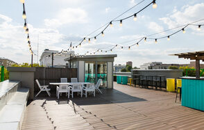 Атмосферное лофт-пространство с выходом на веранду