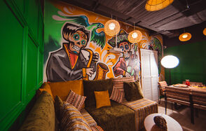 Мексиканский лофт-зал