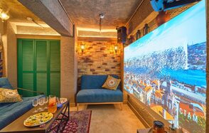 Лофт-зал в восточном стиле