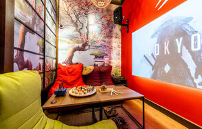 Японский лофт-зал