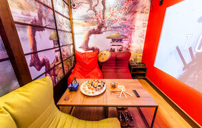 Японский лофт-зал