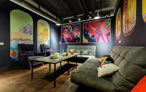 Лофт-зал по мотивам мультсериала