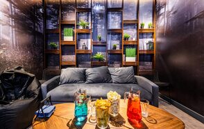 Лофт-зал в стиле волшебного леса