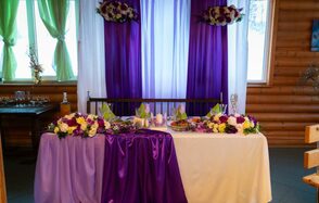 Банкетный зал на территории горнолыжного курорта