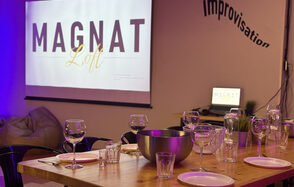 Тёмный лофт с современным дизайном