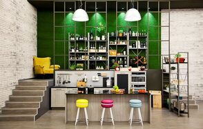 A loft in Milan, perfect for food-centric events