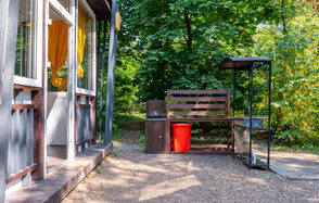 Беседка для пикника в парке Лосиный остров