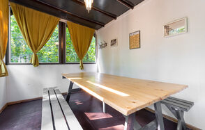 Беседка для пикника в парке Лосиный остров