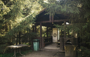 Беседки в парке Кусково