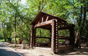 Кемпинговая зона на Путяевских прудах парка Сокольники