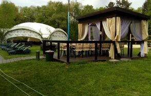 Cеребряный Бор беседки в аренду для шашлыка на пляже в Москв