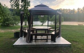 Беседка для шашлыка в Серебряном бору