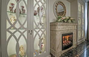 Бульвар. Банкетный зал с камином 