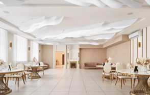 Нева-Холл. Банкет - холл со светлым интерьером 