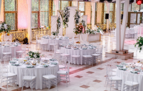 Президент отель. Банкетный зал с прозрачным потолком