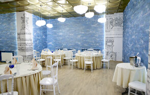 Аист. Банкетный зал с ярким дизайном