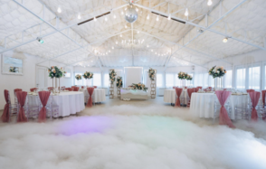 Marseria. Банкетный зал с панорамными окнами