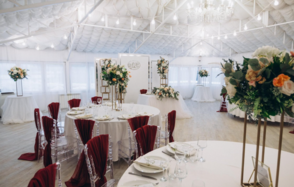 Marseria. Банкетный зал с панорамными окнами