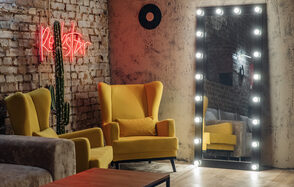 Рокстар. Брутальный лофт с рок атрибутикой