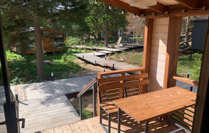 Стеклянный Ручей. Банкетный зал в шатре