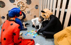 Просторный лофт для семейных мероприятий