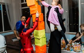 Просторный лофт для семейных мероприятий