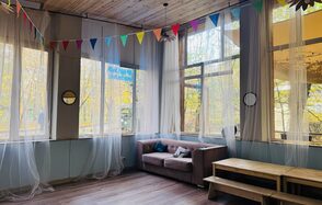 Просторный лофт для семейных мероприятий