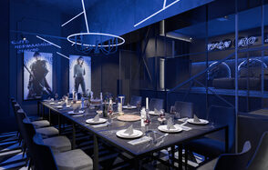 Лофт-центр Б69. Зал Туса в Азкабане с верандой на крыше