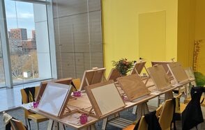 Художественная лофт-студия под закрытие