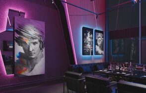 Лофт в индустриальном стиле с верандой на крыше