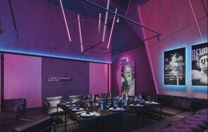 Лофт в индустриальном стиле с верандой на крыше