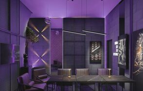 Лофт с атмосферой таинственности и стиля с верандой на крыше