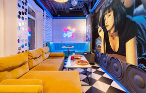 Лофт-зал в стиле криминального фильма