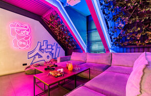 Лофт-зал в корейском стиле