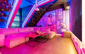 Лофт-зал в корейском стиле