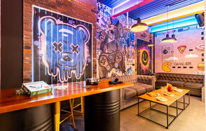 Лофт-зал в стиле "Стрит-арт" 