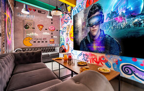 Лофт-зал в стиле "Стрит-арт" 