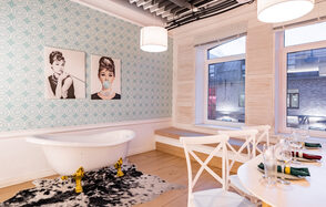 Лофт-зал в стиле Тиффани