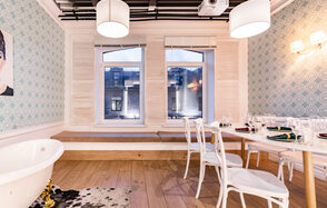 Лофт-зал в стиле Тиффани