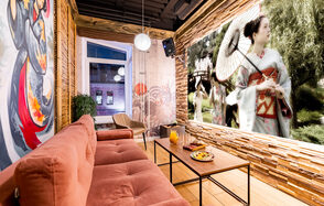 Лофт-зал в японском стиле