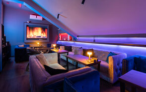 Двойной лофт на мансардном этаже