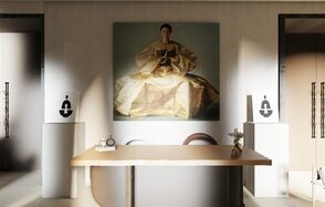 Премиальный минималистичный лофт-зал