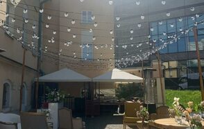 Роскошный банкетный зал в усадьбе Муравьевых-Апостолов