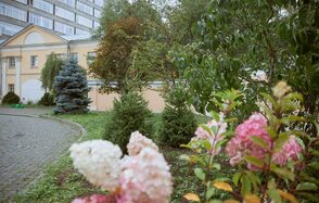 Роскошный банкетный зал в усадьбе Муравьевых-Апостолов