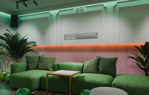 Лофт-центр Б69. Зал Мята с верандой на крыше