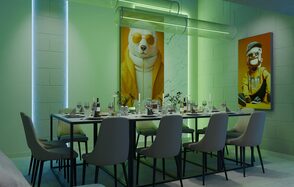 Лофт-центр Б69. Зал Мадагаскар с верандой на крыше