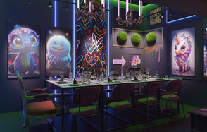 Лофт-центр Б69. Зал Бабл Ти с верандой на крыше