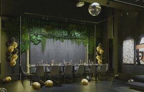 Лофт-центр Б69. Зал Forest с верандой на крыше